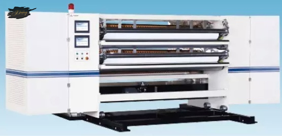 Corrugated Cardboard Production line Helical Knives NC Cutter Off Machine